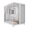 Corsair AIR 5400 RS-R ARGB Mid-Tower ATX Case - White, Triple-Chamber, 360mm Rad Support, Glass Panels, USB-C, ATX/E-ATX, 2x SSD, 1x HDD - Image 1