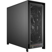 Corsair FRAME 5000D WORKSTATION Mid-Tower Case - Black, supports E-ATX, tempered glass, high airflow design, 420mm radiator, 450mm GPU support - Image 1