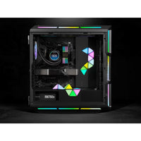 Corsair iCUE LC100 Case Accent Lighting Panels - Mini Triangle - 9x Tile Expansion Kit (LS) - Image 3