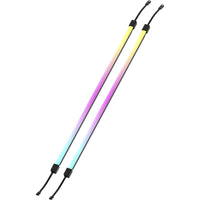 Corsair LS350 Aurora RGB Light Strips - 350mm – 350×10×10mm, black, magnetic mount, addressable LEDs, iCUE compatible, flexible - Image 2