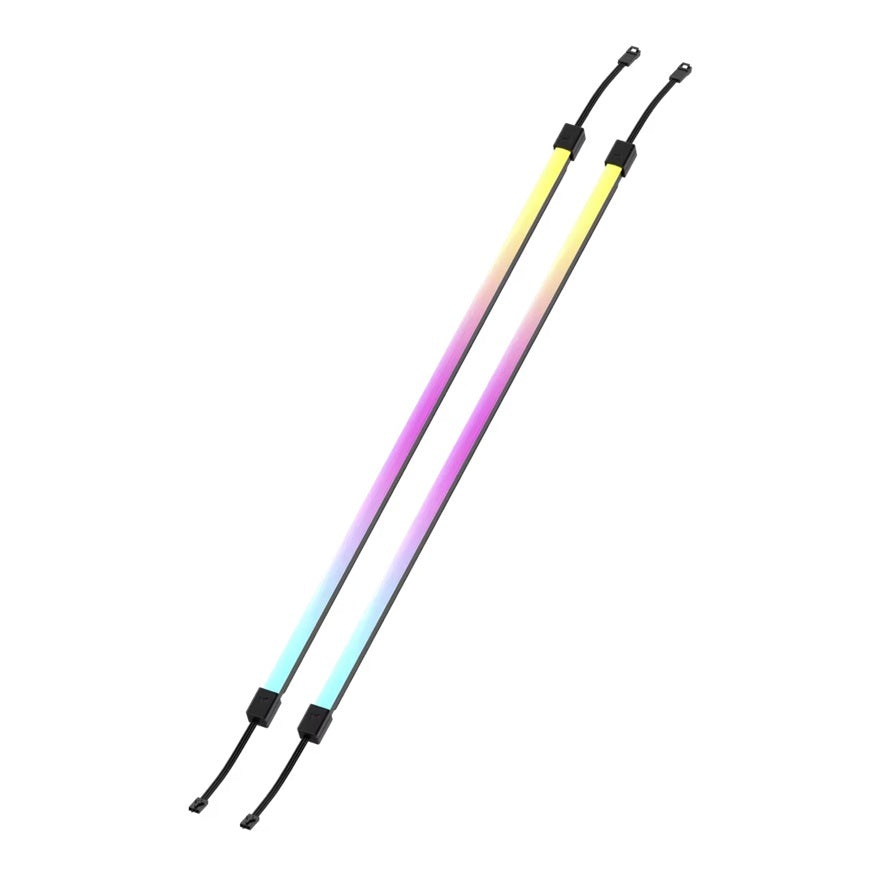 Corsair LS430 Aurora RGB Light Strips - 430mm – 430×10×10mm, black, magnetic mount, addressable LEDs, iCUE compatible, flexible - Image 2