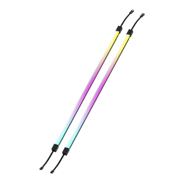 Corsair LS430 Aurora RGB Light Strips - 430mm – 430×10×10mm, black, magnetic mount, addressable LEDs, iCUE compatible, flexible