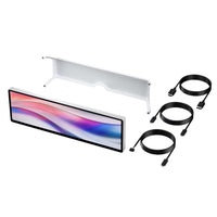 Corsair XENEON EDGE 14.5" LCD Touchscreen - White, 2560x720@60Hz, HDMI/USB-C, 5-point touch, magnetic mount, detachable stand, vertical/horizontal use - Image 3