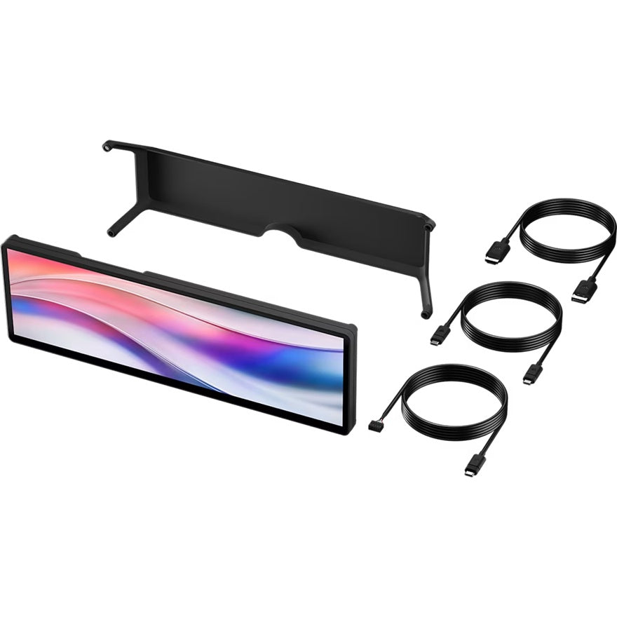Corsair XENEON EDGE 14.5" LCD Touchscreen, 2560x720@60Hz, HDMI/USB-C, 5-point touch, magnetic mount, detachable stand, vertical/horizontal use - Image 3
