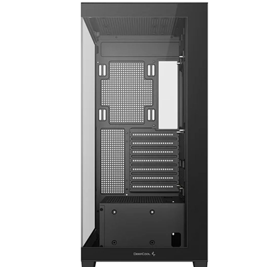 DeepCool CG580 Panoramic ATX Mid-Tower Case, Up to 2x 360mm Radiators, 9x120mm Fans. Front 2x USB3.0, Audio I/O Panel (LS) - Image 2