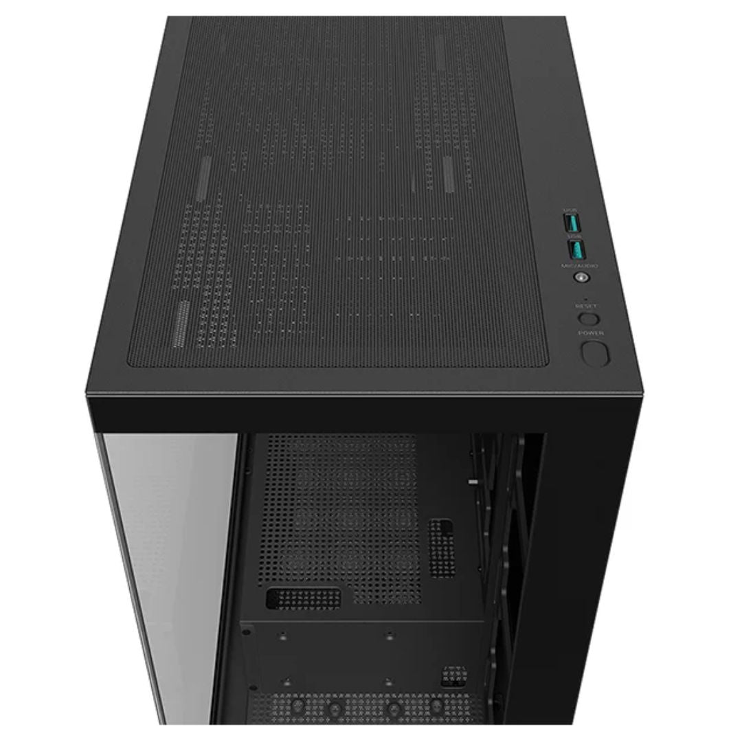 DeepCool CG580 Panoramic ATX Mid-Tower Case, Up to 2x 360mm Radiators, 9x120mm Fans. Front 2x USB3.0, Audio I/O Panel (LS) - Image 3