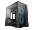 DeepCool CG590 MESH 2F Mid Tower ATX Case, 2 Pre-installed Fan, USB3.0 x2,Gen2 Type-C x1,HD Audio x1 - Image 1