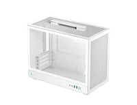 DeepCool CH160 PLUS WH Portable Micro-ATX Compact Case, USB3.0×2, Gen2 Type-C x1, Audio/Mic×1 - Image 1
