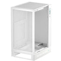 DeepCool CH170 DIGITAL WHT ITX Case, Digital Status Display, Extremely portable size, Abundant Airflow Ventilation, Mesh panels, Full sized air cooler - Image 1