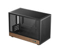 DeepCool CH260 Wood High Airflow Compact Micro-ATX Wood Grain Case.USB3.0×2、Gen2 Type-C x1、Audio/Mic×1 - Image 1