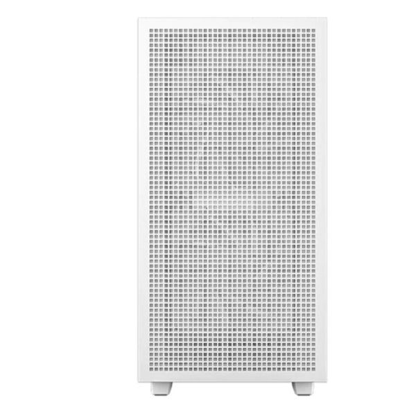 DeepCool CH360 Digital White Micro ATX Case, Digital Status Display, Tempered Glass Window,1x USB 3.0, 1x USB-C, HD Aud (LS)