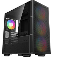 DeepCool CH560 HighAirflow Mid-Tower ATX Case, Magnetic Hybrid Mesh, Tempered Glass, 3 Pre-Installed 140mm ARGB Fans (LS) - Image 5