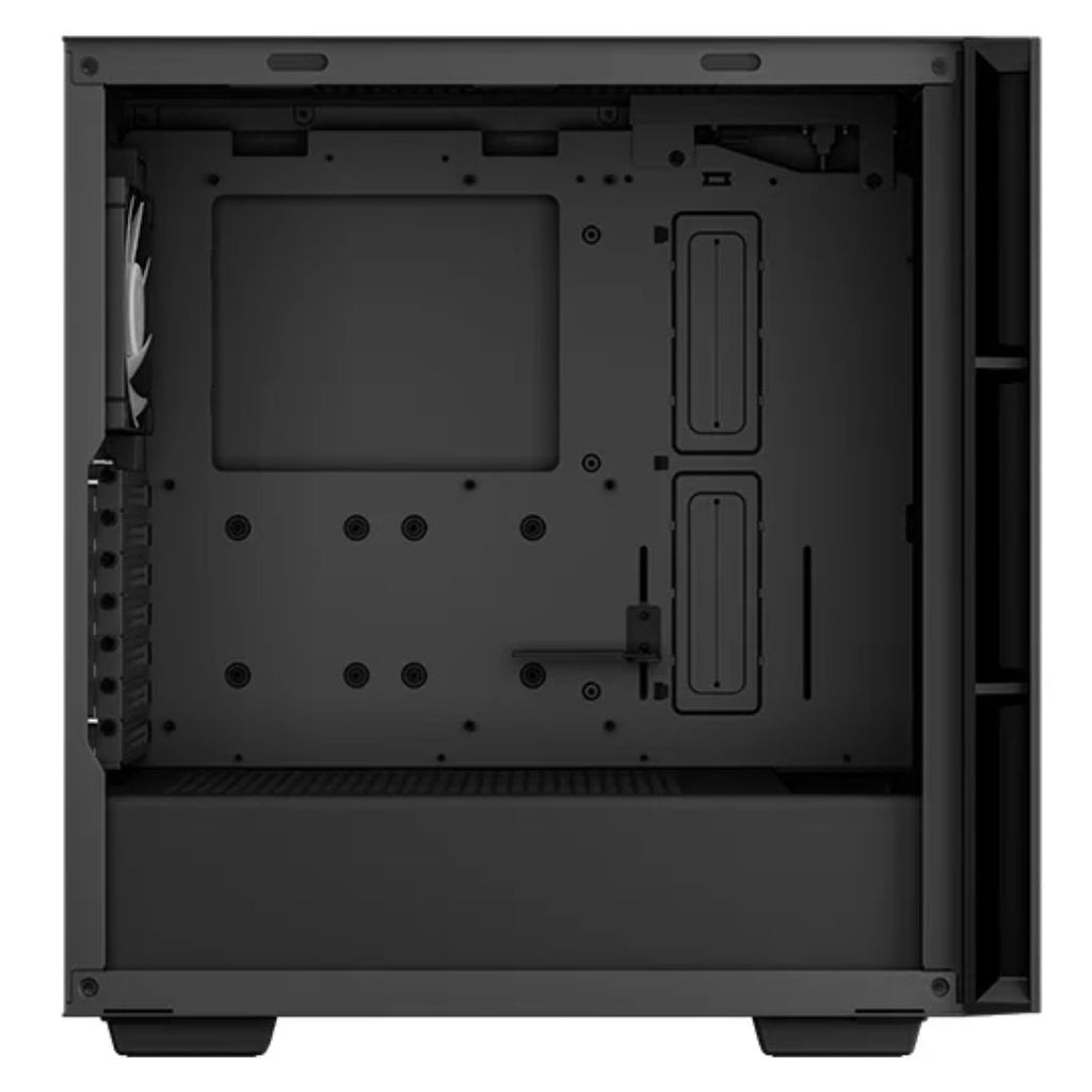 DeepCool CH560 HighAirflow Mid-Tower ATX Case, Magnetic Hybrid Mesh, Tempered Glass, 3 Pre-Installed 140mm ARGB Fans (LS) - Image 3