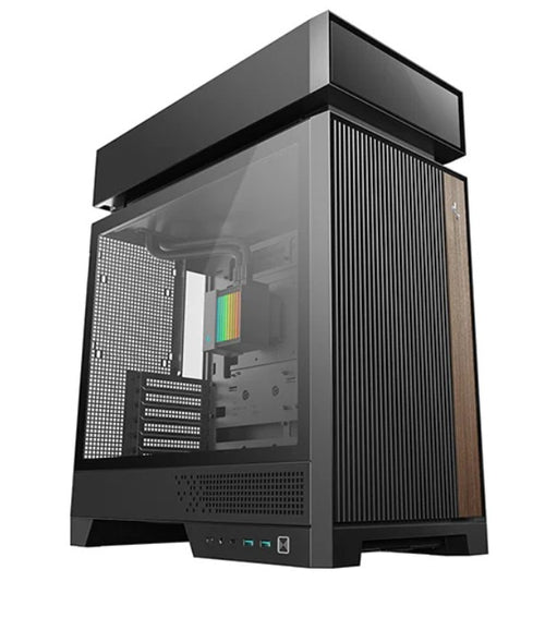 DeepCool CL6600 Innovative Compartmentalised ATX Case, Pre-installed 360mm Liquid Cooler, Up To 388mm GPUs, BTF, 7 Expansion Slots - Image 2