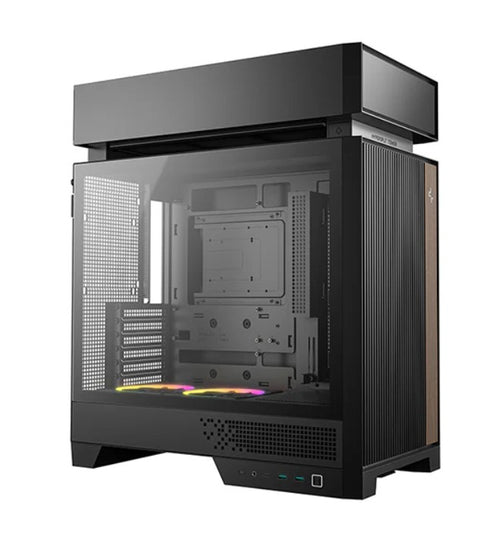 DeepCool CL660 Innovative Compartmentalized Optimized ATX Case. Pre-installed Dual ARGB Fans, Build-in Atmosphere - Image 1