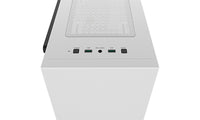 DeepCool MACUBE 110 White Minimalistic Micro-ATX Case, Magnetic Tempered Glass Panel, Removable Drive Cage, Adjustable GPU Holder, 1xPreinstalled Fan - Image 3