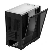 DeepCool MACUBE 110 White Minimalistic Micro-ATX Case, Magnetic Tempered Glass Panel, Removable Drive Cage, Adjustable GPU Holder, 1xPreinstalled Fan - Image 4