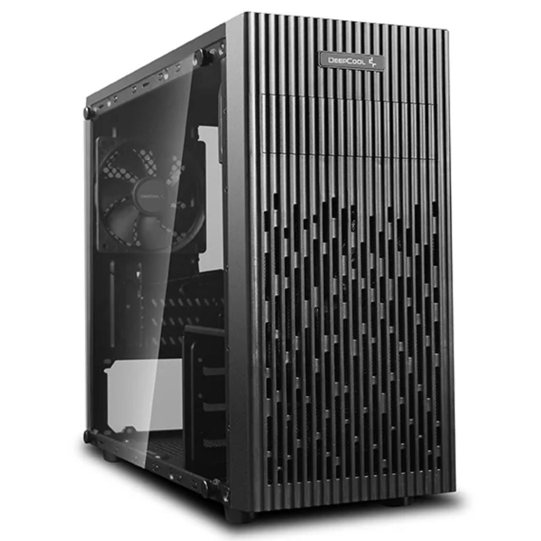 DeepCool MATREXX 30 Full Tempered Glass Side Panel M-ATX Case, 1x 120mm Black Fan, Graphics Card Up To 250mm - Image 3
