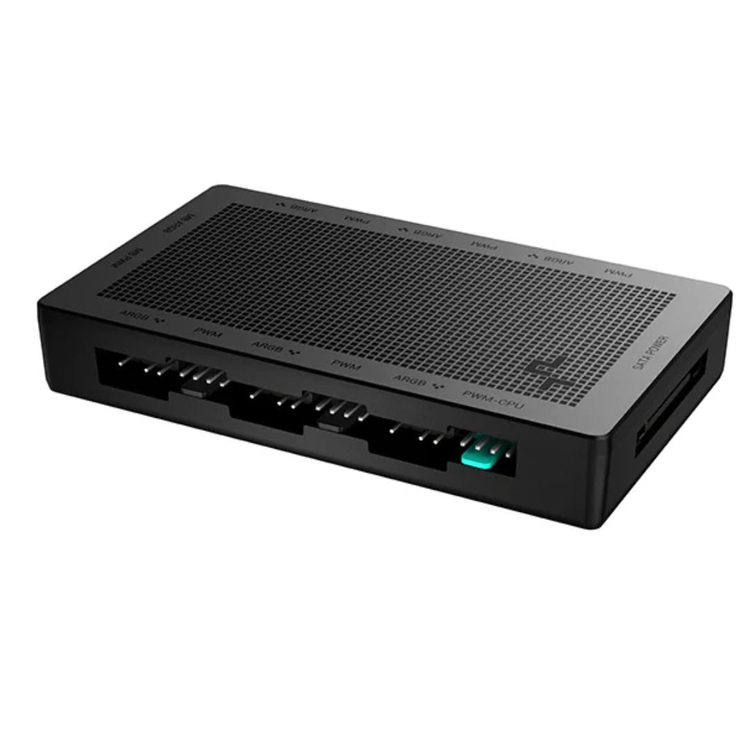 DeepCool SC790 2-in-1 PWM & RGB hub, SATA Power Connector , 12 Port ARGB Hub - Image 4