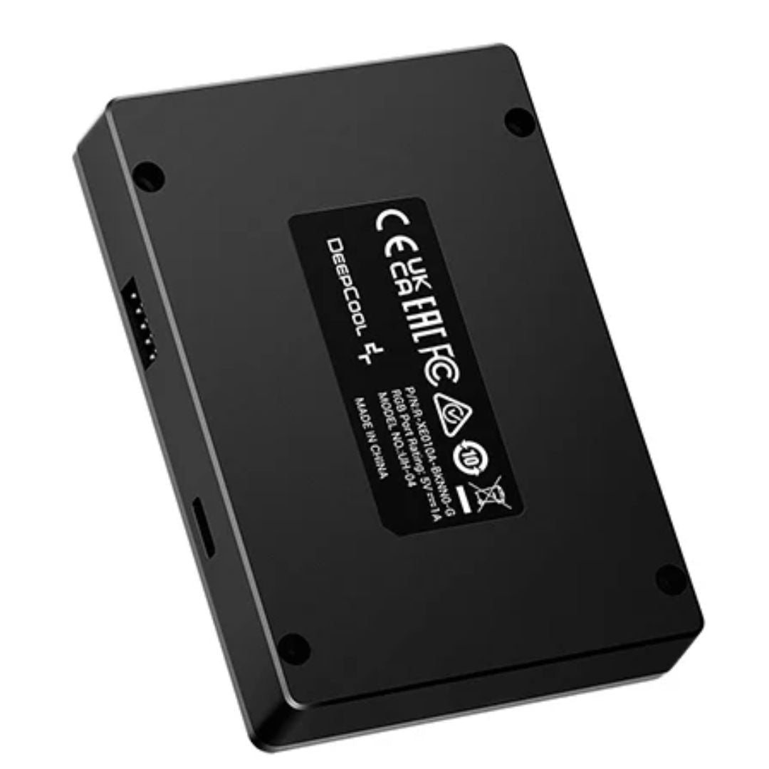 DeepCool UH-04 9-Pin USB 2.0 Hub, Magnet & Screw Fixation, USB2.0-9PIN×1,USB Type-C×1,USB2.0-9PIN×4 - Image 3