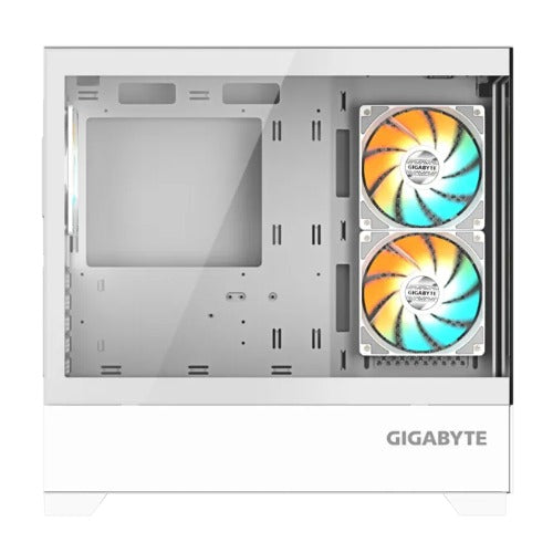 (LS) Gigabyte C201PI M-ATX CASE, Mid Tower, mini-ITX/m-ATX, White, H431x W242x D430 mm, 5 Slots, USB 3.0 x2, H=502 W=313 D=525 mm - Image 5