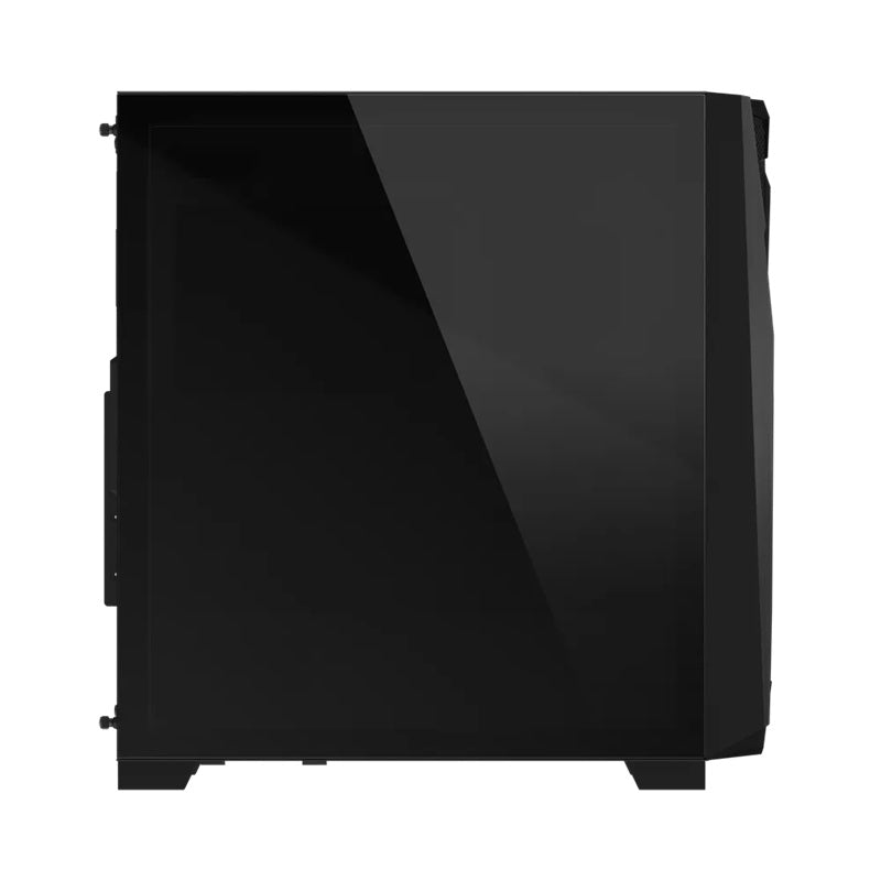 (LS) Gigabyte C301V2 RGB Tempered Glass E-ATX Black Mid Tower Gaming Chassis  2x3.5" 2x2.5" 2xUSB3.0 Detachable Dust Filter Liquid Cooling PSU ATX - Image 3