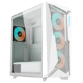 Gigabyte C301 RGB Tempered Glass E-ATX White Mid Tower Gaming Chassis  2x3.5" 2x2.5" 2xUSB3.0 Detachable Dust Filter Liquid Cooling PSU ATX - Image 1
