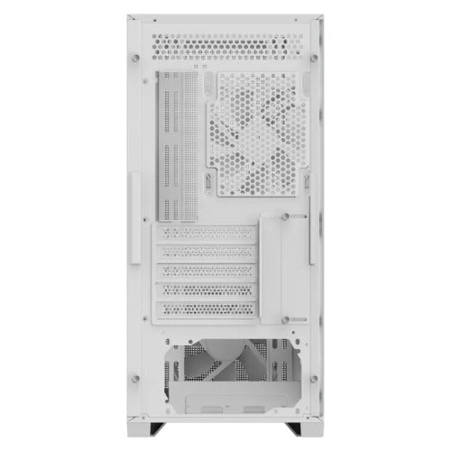GIGABYTE C102 GLASS ICE Mid Tower case, 450x 210x 450 mm, White, 5 Expansion slots, 2x 3.5" Drive Support, 2 + 1 x 2.5" Drive Support, USB 3.0 x2 - Image 3