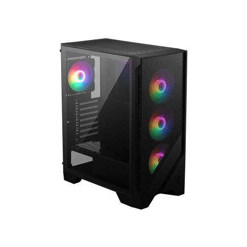 MSI MAG FORGE 120A AIRFLOW ATX Case, 2x USB 3.2, 1x Mic-in / Audio-out, 1x LED, 3x 2.5", 2x 2.5"/3.5", ATX / Micro-ATX / Mini-ITX - Image 1