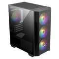 MSI MAG FORGE M100R BLACK, Micro ATX Case, 1x USB 3.2, 2x USB 2.0, 1x Audio, 1x Mic, 4x PCI-E, 2x 2.5", 2x 3.5", Micro ATX / Mini ITX - Image 1