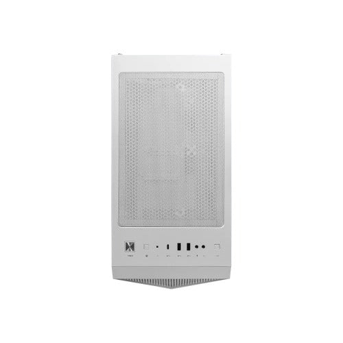 MSI MPG GUNGNIR 110R White Mid-Tower Case, Supports ATX / M-ATX / Mini ITX, 2x USB 3.2, 1x USB-C, 1x HD Audio, 1x Mic, ATX Power Supply - Image 4