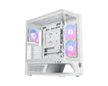MSI MPG VIXTA 300R PZ - WHITE, Mid-tower case with panoramic tempered glass, 3 ARGB fans, USB-C 20Gbps, ATX/back-connect support, 420mm GPU cleara - Image 1
