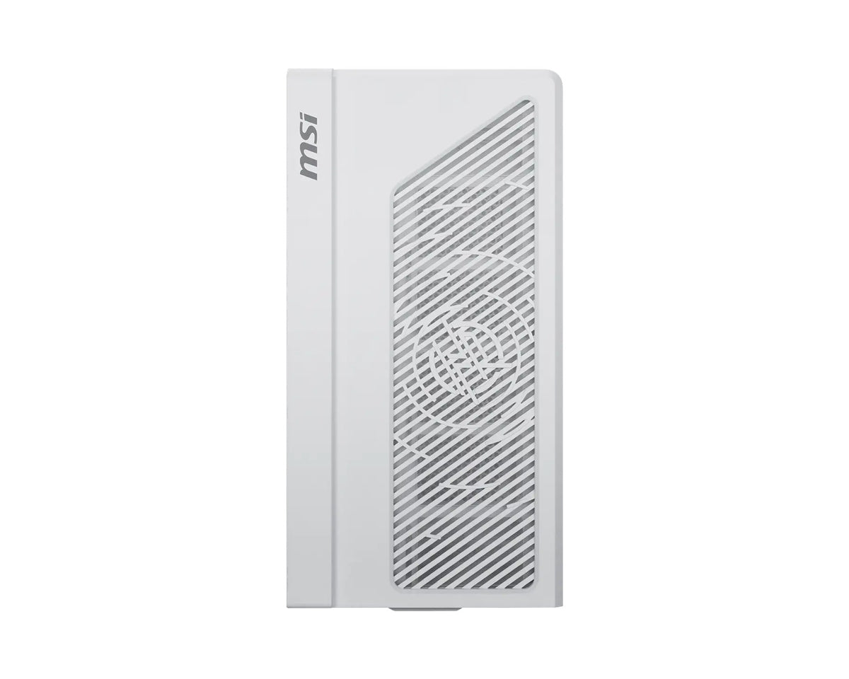 MSI MPG VIXTA 300R PZ - WHITE, Mid-tower case with panoramic tempered glass, 3 ARGB fans, USB-C 20Gbps, ATX/back-connect support, 420mm GPU cleara - Image 2
