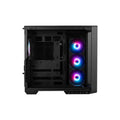 MSI MAG PANO 100R PZ BLACK Mid Tower, 2 x USB 5Gbps , 1x USB C 20Gbps, 1 x Audio-Out / Mic,, 3x 2.5", 2x 3.5" - Image 1