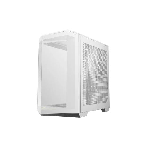 MSI MAG PANO 100R PZ WHITE Micro ATX Case, 2 x USB 5Gbps , 1x USB C 20Gbps, 1 x Audio-Out / Mic,, 3x 2.5", 2x 3.5", Micro ATX / Mini ITX - Image 2