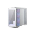 MSI MAG PANO M100R PZ WHITE Micro ATX Case, 1x USB 3.2, 2x USB 2.0, 1x Audio, 1x Mic, 4x PCI-E, 2x 2.5", 2x 3.5", Micro ATX / Mini ITX(LS) - Image 1