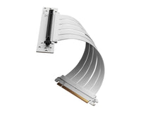 MSI MPG PCI-E 4.0 X16 RISER CABLE 180mm-White Supports ATX / M-ATX / Mini ITX, 2x USB 3.2, 1x USB-C, 1x HD Audio, 1x Mic, ATX Power Supply (LS) - Image 2