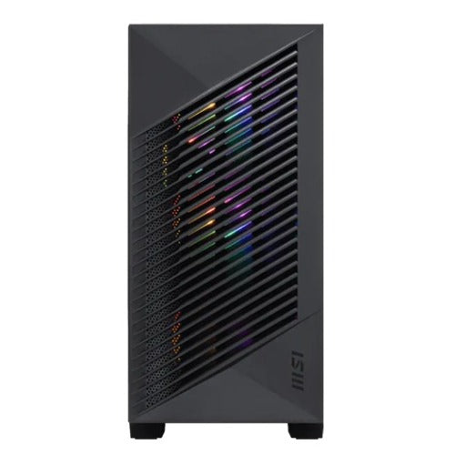MSI PRO FORGE M050A Mini-Tower, mATX/ITX, GPU 300mm, CPU 160mm, PSU 170mm, 4 slots, 4×RGB fans, 2×2.5", 2×3.5", 120/240mm top rad, 388×200×423mm - Image 2