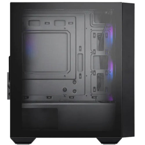 MSI PRO FORGE M050A Mini-Tower, mATX/ITX, GPU 300mm, CPU 160mm, PSU 170mm, 4 slots, 4×RGB fans, 2×2.5", 2×3.5", 120/240mm top rad, 388×200×423mm - Image 3