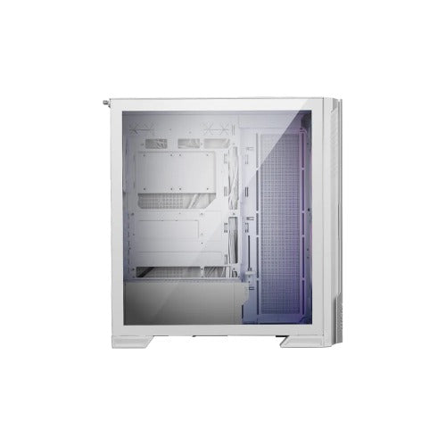 MSI MPG VELOX 300R AIRFLOW PZ WHITE, Mid-Tower Case, E-ATX / ATX / M-ATX / ITX, 7x Expansion Slots, 1x USB-C, 1x Audio, 4x 2.5", 1x3.5" - Image 2