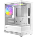 OKINOS AQUA UNO POLAR, Mini Tower, Micro-ATX/ITX, tempered glass, 3×120mm ARGB fans, USB 3.0 + Type-C, ≤309mm GPU, ≤165mm CPU cooler, steel - Image 1