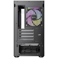 OKINOS AQUA UNO ZEBRA, Mini Tower, Micro-ATX/ITX, tempered glass, 3×120mm ARGB fans, USB 3.0 + Type-C, ≤309mm GPU, ≤165mm CPU cooler, steel - Image 4