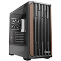 OKINOS Cypress 7 Wood, Mid Tower Gaming PC Case, ATX/M-ATX/ITX, Tempered Glass, USB-C 10Gbps, 4x120mm PWM Fans, GPU ≤415mm, CPU ≤165mm - Image 1