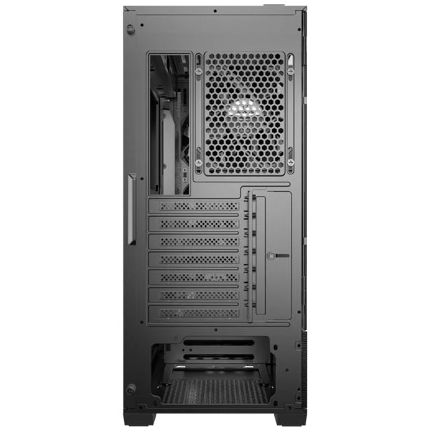 OKINOS Cypress 7 Wood, Mid Tower Gaming PC Case, ATX/M-ATX/ITX, Tempered Glass, USB-C 10Gbps, 4x120mm PWM Fans, GPU ≤415mm, CPU ≤165mm - Image 4