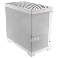 OKINOS Mini Art 4 - White, Mini Tower, Micro-ATX/ITX, Mesh Panels, USB-C 10Gbps, 3 Fans, 240mm Radiator, 330mm GPU Clearance - Image 1