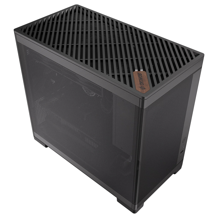 OKINOS Mini Art 4 OKINOS Mini Art 4, Mini Tower, mATX/ITX, 395×200×343mm, USB-C 10Gbps, Mesh side, 3×120mm fans, GPU ≤330mm, CPU ≤165mm, PSU ≤150mm - Image 2