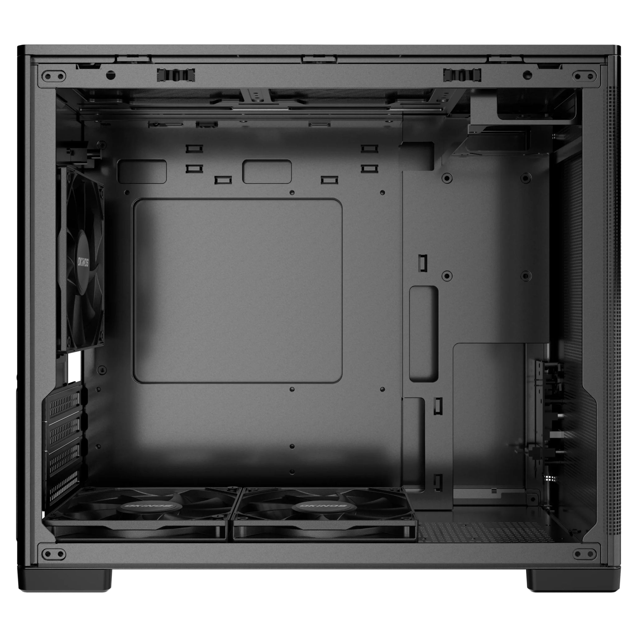 OKINOS Mini Art 4 OKINOS Mini Art 4, Mini Tower, mATX/ITX, 395×200×343mm, USB-C 10Gbps, Mesh side, 3×120mm fans, GPU ≤330mm, CPU ≤165mm, PSU ≤150mm - Image 3
