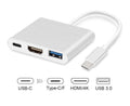 8Ware USB Type-C to HDMI Adapter Cable with Type-C Charging Port - Up to 60W - Image 1