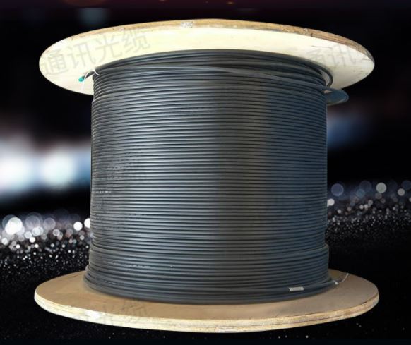 8Ware 350m CAT6A Ethernet Outdoor Underground Shielded External LAN Cable Roll on Rell Box Black Copper Twisted Core PE Jacket 23AWG - Image 1