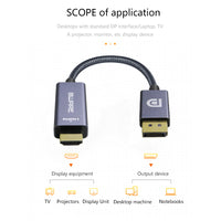 8ware 1m DisplayPort DP to HDMI Male to Male Adapter Converter Cable Retail Pack 1080P Nylon Braide for Video Card PC Notebook to Monitor Projector TV - Image 4